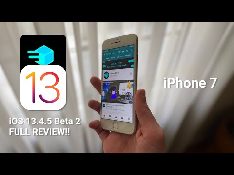 iOS 13.4.5 Beta 2 On iPhone 7 FULL REVIEW!! || We hit 1k!