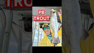 Over Slot Trout - My PB - Inshore Florida Fishing  #fishing #outdoors #viralshorts