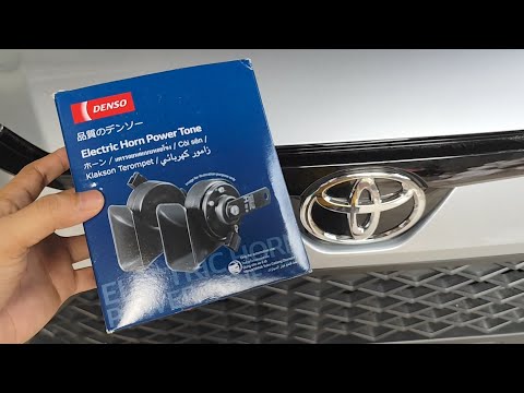 DIY Replacing The Stock Horn of Toyota Raize with Denso Socket Type Dual Electric Horn Power Tone