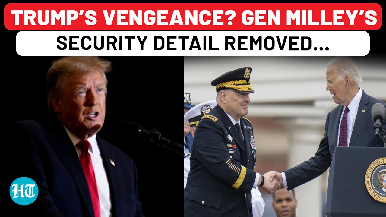 Trump In Revenge Mode, Strips Security Detail & Clearance For Gen Milley, Orders Investigation Into…