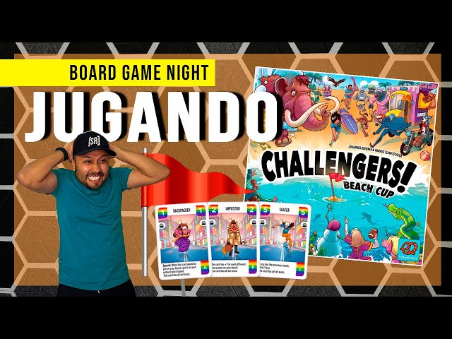 Vídeo relacionado con Plan B Games | Challengers! Beach Cup | Juego de Mesa de Colocacción de Losetas y Estrategia para Adultos y Niños | A Partir de 8 Años | De 1 a 8 Jugadores | 30-45 Minutos por Partida | Español