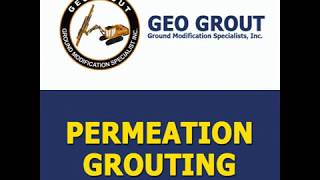 Permeation Grouting