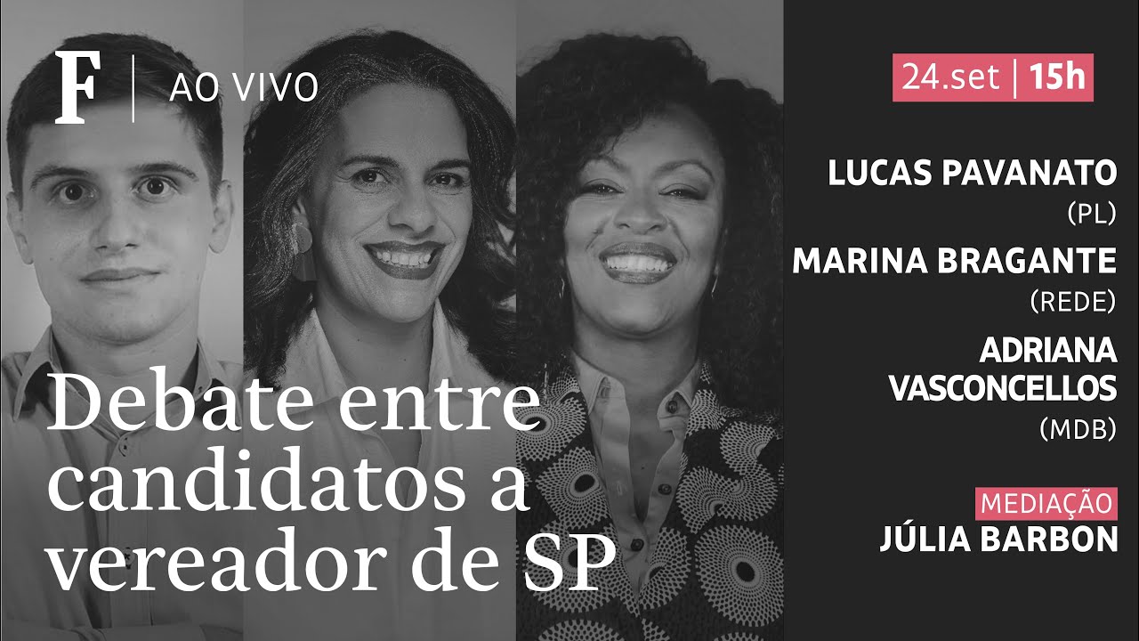 Folha promove debates ao vivo com candidatos a vereador em São Paulo
