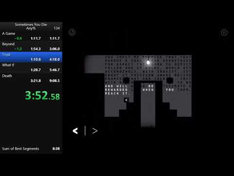 Sometimes You Die Any% Speedrun - 8:54 (WR) - YouTube