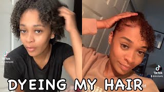How I Dye My Hair Light Brown WITHOUT Bleach!