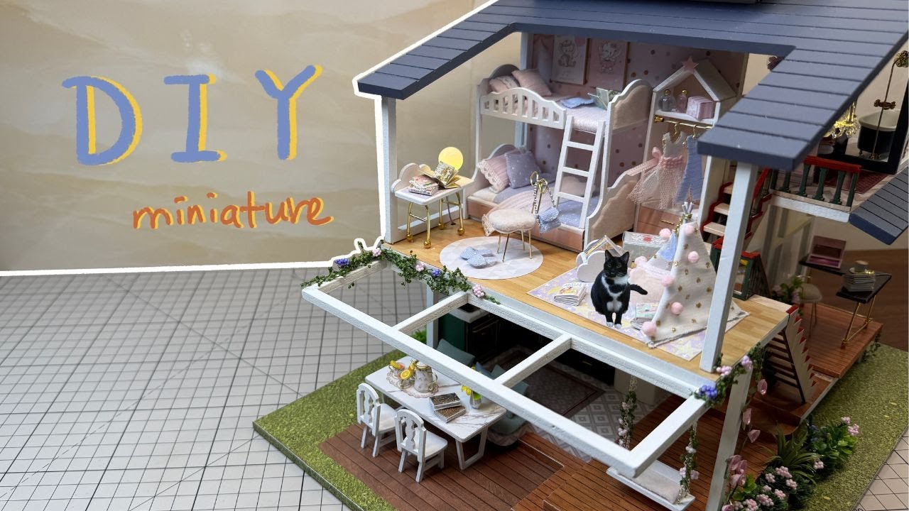 DIY Miniature House - Monet Garden