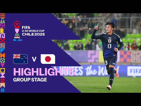New Zealand vs Japan | Full Match Highlights