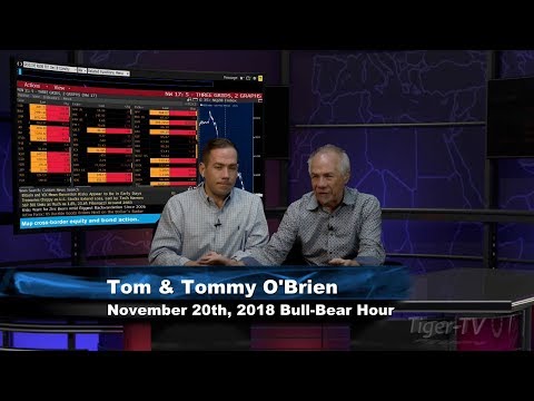 November 20th Bull-Bear Trading Hour on TFNN - 2018