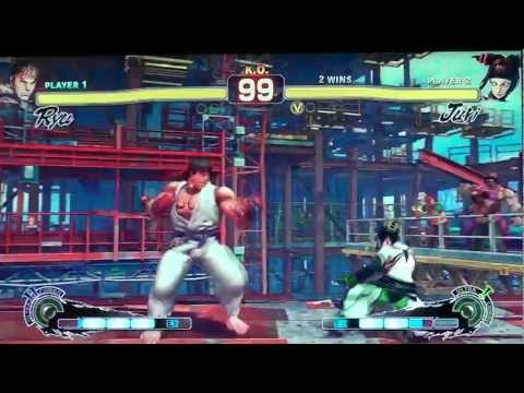 EAT 2011 SSFIV AE Loosers Finals Zod (Ryu) vs. flcl (Juri)