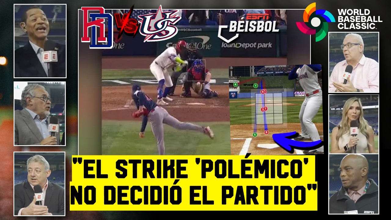 TODOS HABLAN de POLÉMICO STRIKE que dejó FUERA a República Dominicana del Clásico Mundial de Béisbol