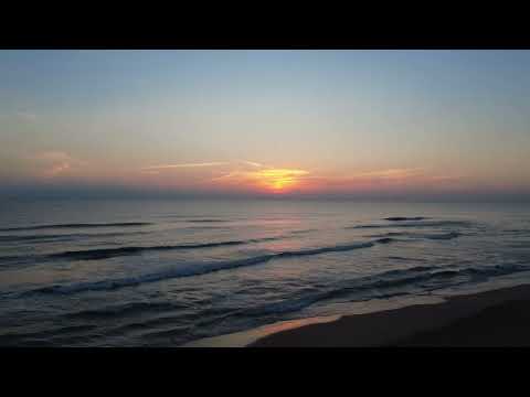 Gandia , España🌅 Stunning Sunrise Over Spain 4K Drone Views