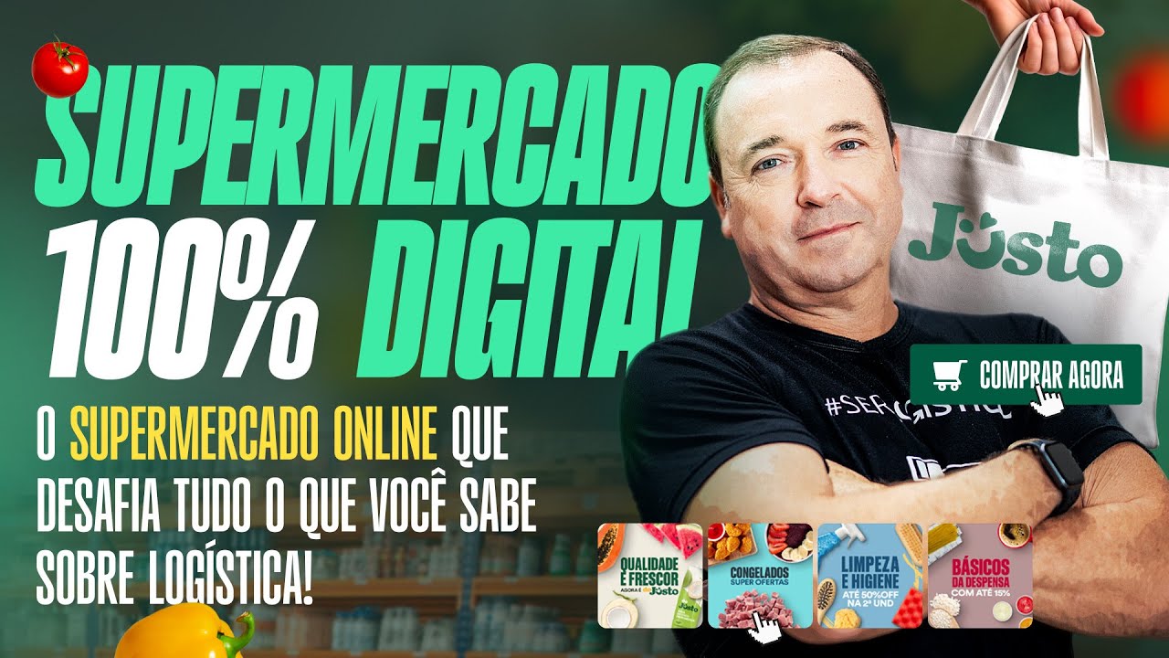 Como funciona a LOGÍSTICA de um MERCADO 100% DIGITAL? | Case Justo.
