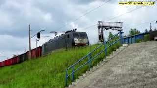 preview picture of video '[ DB Schenker ] E189-455 z węglarkami @Kalety.2014-06-01'