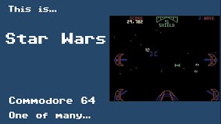 This is Star Wars for the Commodore 64