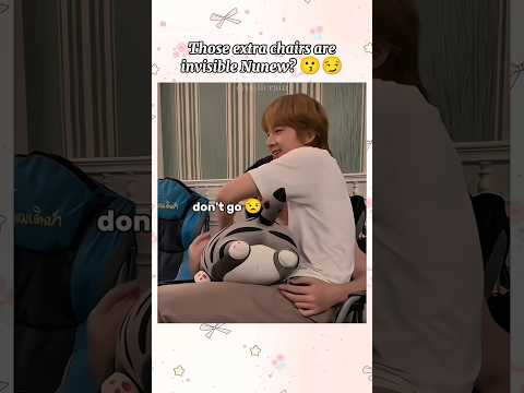 Those extra chairs are invisible Nunew?😗😏🙈#bl #thaibl #zeenunew #thenextprince #shorts #fyp