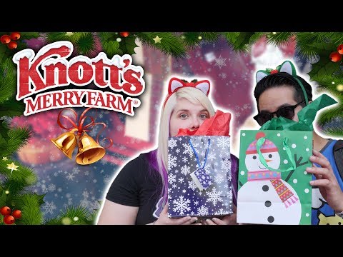 , title : 'Christmas mystery bags and carnival games at Knott's Merry Farm!'