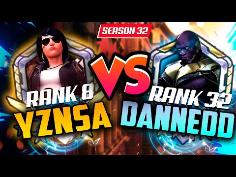 Dannedd Rank #32 Doomfist VS Yznsa Rank 8 Pharah! [ Overwatch Season 32 Top 500 ]
