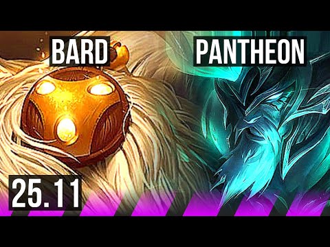 BARD & Seraphine vs PANTHEON & Kai'Sa (SUP) | 4/4/24 | EUW Grandmaster | 25.11