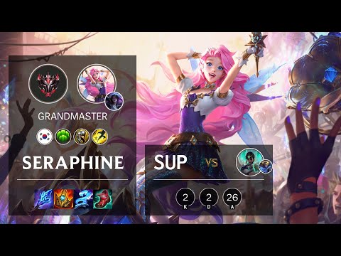 Seraphine Support vs Karma - KR Grandmaster Patch 11.10
