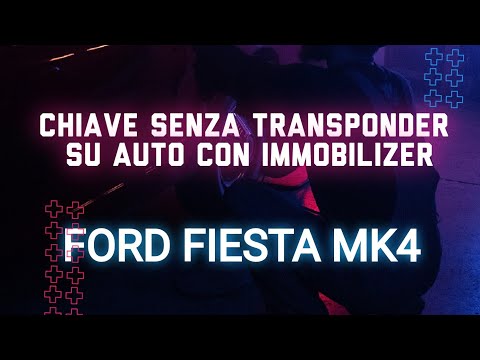 Chiave senza Transponder su auto con Immobilizer - modifica #immobilizer #transponder #Ford #code