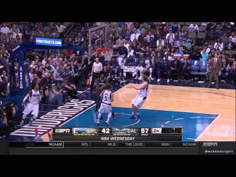 Rajon Rondo with a ridiculous pass against Orlando (3-18-15)