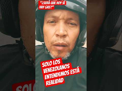 La travesía de hoy: Buscando el gas acá en Guacara 🇻🇪