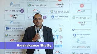Mr. Harshakumar Shetty sharing his experiences at the Now & Next Summit on Pharma Marketing
