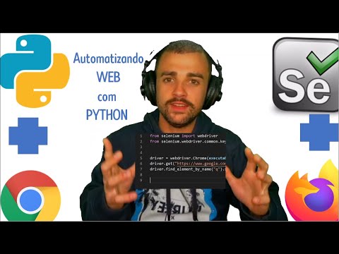 Python Automatizando o Google Chrome usando Selenium FÁCIL e RÁPIDO