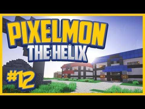 Minecraft Pixelmon Server! Helix Lets Play "Exploring Ground Town!" Ep.12