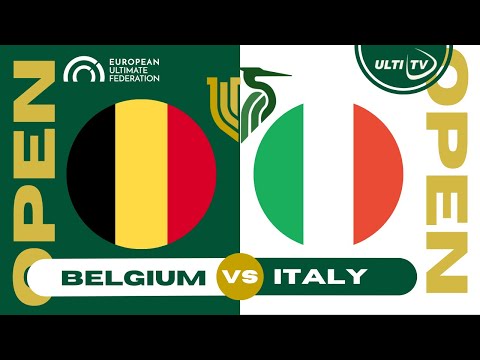 Belgium vs Italy — OPEN Power Pool — European Ultimate Championships #EUC2023
