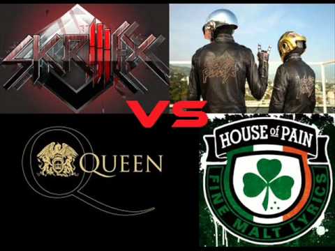 Skrillex vs Daft Punk vs Queen vs House Of Pain - Skrillex Rock (Loo & Placido vs DJ Hero Bootleg)