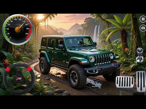Cargo Loading Jeep Driving 4x4 - Jeep Game | Jeep Game 3D - Jeep Driving Simulator Android Gameplay