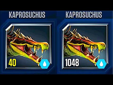 REWARD UNLOCKED KAPROSUCHUS | JURASSIC WORLD THE GAME