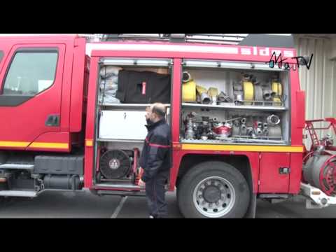 Exercices au centre de secours de Montataire