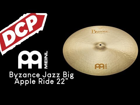 Meinl Byzance Jazz Big Apple Ride Cymbal 22" 2271 grams B22JBAR
