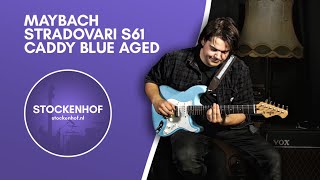 Video thumbnail for Maybach Stradovari S61 Caddy Blue Aged - Electric Guitar (SOUND DEMO) by Stockenhof Muziek