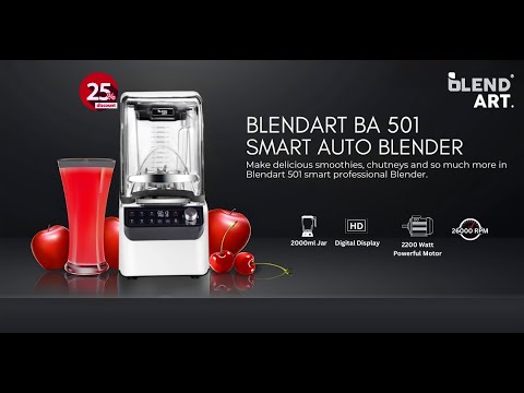 Blend Art Commercial Silent Auto Blender BA501