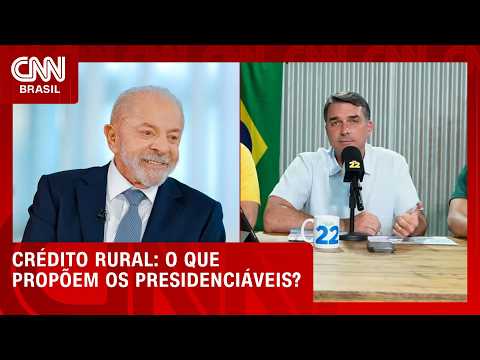 Crédito rural: o que Flávio Bolsonaro e Lula propõem para o Plano Safra | CNN AGRO NEWS