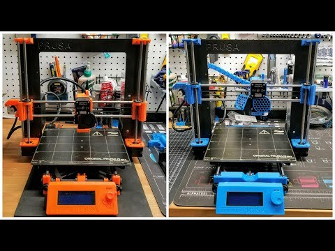 Prusa i3 MK2s 3D Printer  Upgrade Timelapse