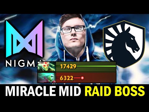 MIRACLE MID 100% RAID BOSS — Nigma vs Liquid