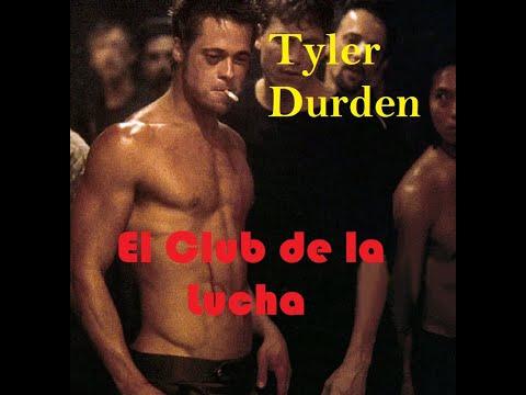 TYLER DURDEN Mejores Momentos y Frases de EL CLUB DE LA LUCHA +AguiJet+