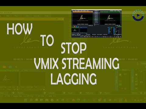 How to fix and stop vmix streaming lagging