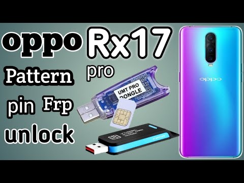 Oppo Rx17 pro pattern pin unlock by umt