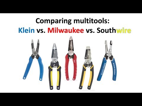 Multi-purpose pliers - Klein K12035, Southwire S816SOLHD and S5N1, and Milwaukee 48-22-3069