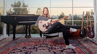James Valentine and the New Ernie Ball Music Man Valentine Guitar