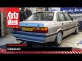 Audi 90 2.0 automaat - Op de Rollenbank
