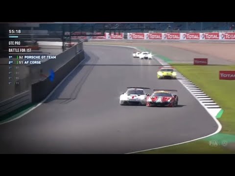Amazing Ferrari vs Porsche Battle For The Lead | 4 Hours Of Silverstone 2020