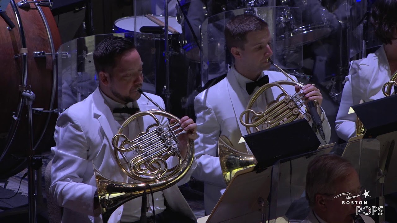 John Williams conducts Star Wars. May 23, 2018 (Courtesy Boston Pops)