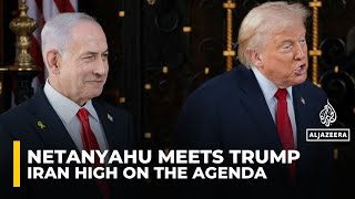 Netanyahu meets Trump in Washington, Iran's nuclear programme high on the agenda