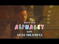 learn the alphabet with alfie solomons